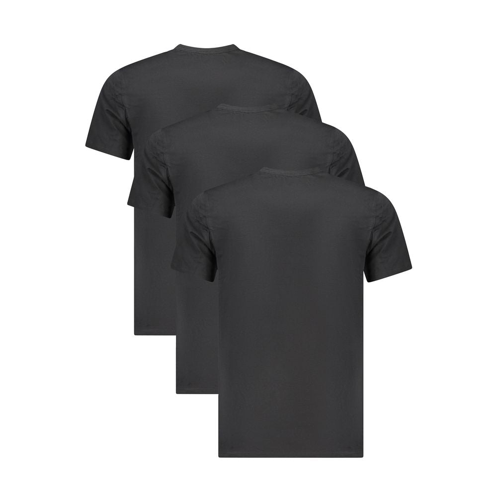 Calvin Klein Schwarzes Baumwoll-T-Shirt für Herren