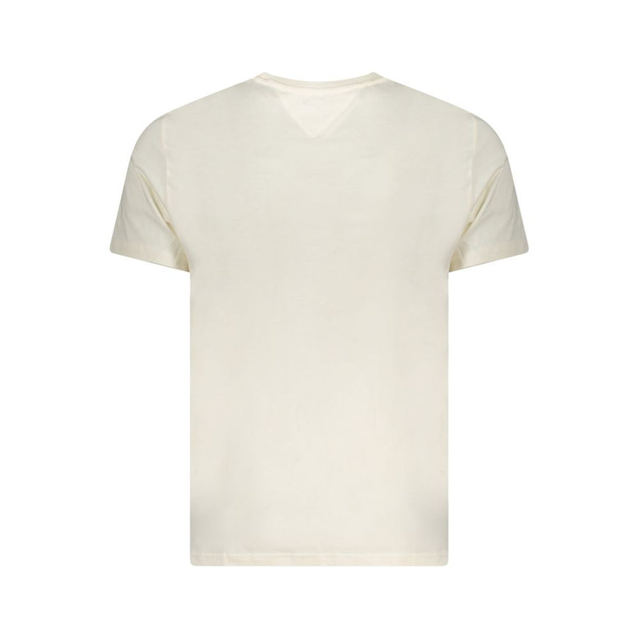 Tommy Hilfiger Men's Beige Cotton T-Shirt