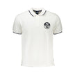 North Sails Weißes Herren-Poloshirt aus Baumwolle