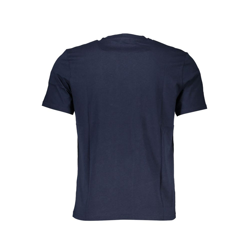 North Sails Blaues Baumwoll-T-Shirt für Herren