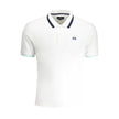 La Martina Weißes Herren-Poloshirt aus Baumwolle