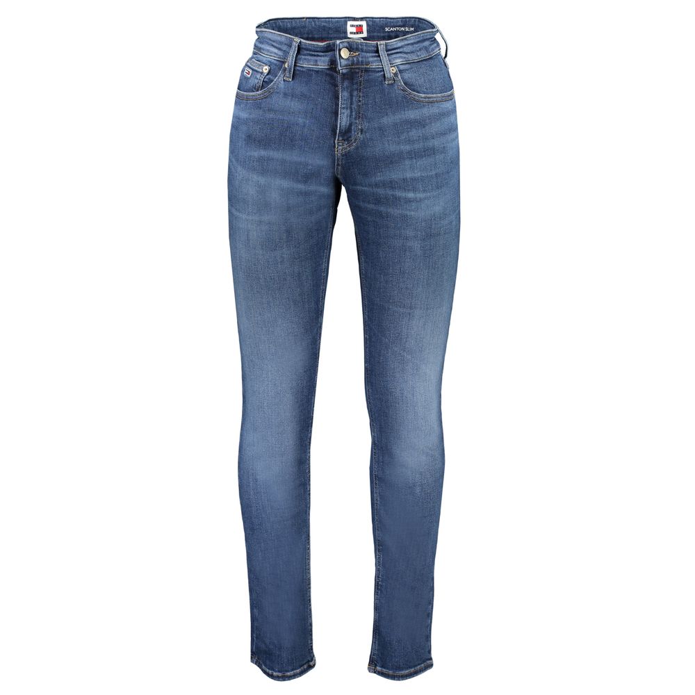 Tommy Hilfiger Blue Cotton Jeans for Men