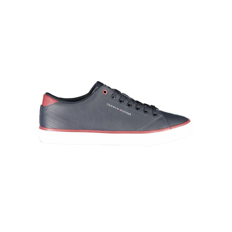 Tommy Hilfiger Men's Blue Polyurethane Sneakers