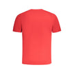North Sails Rotes Baumwoll-T-Shirt für Herren