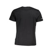 La Martina Schwarzes Baumwoll-T-Shirt für Herren