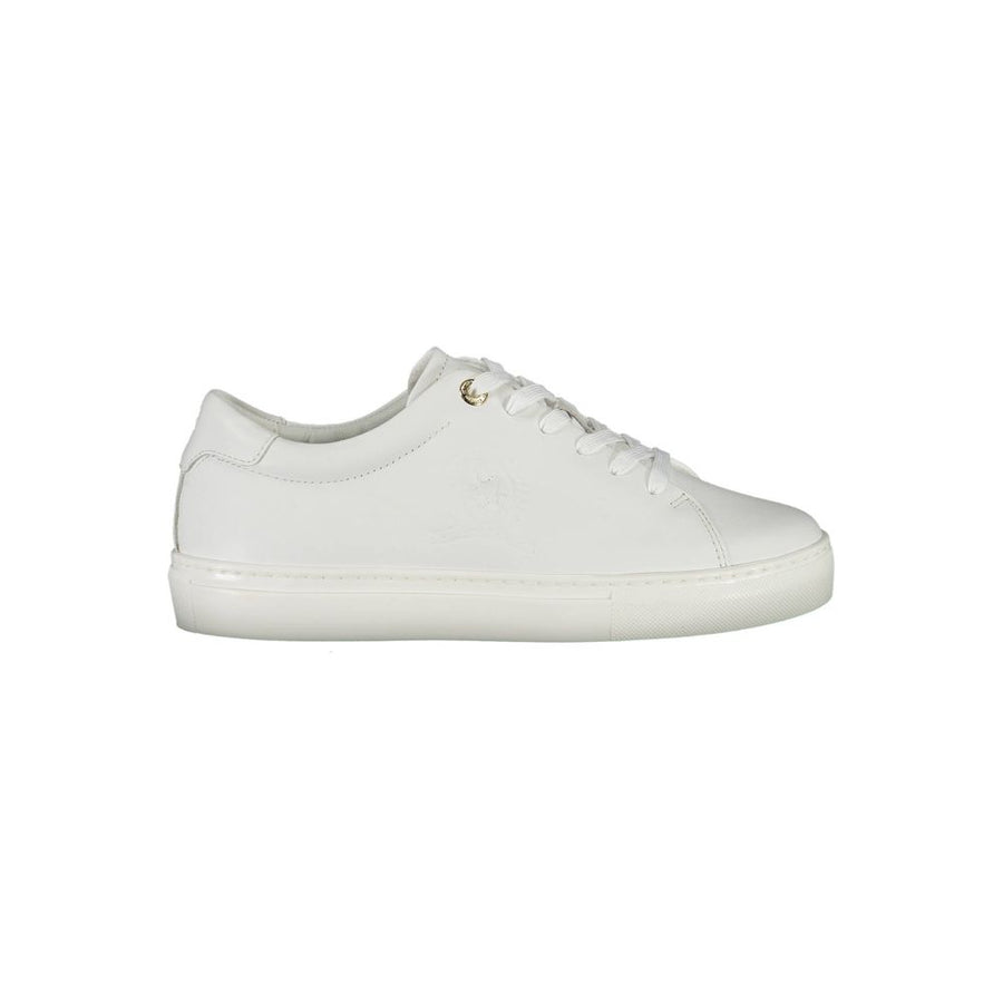Tommy Hilfiger white canvas sneakers