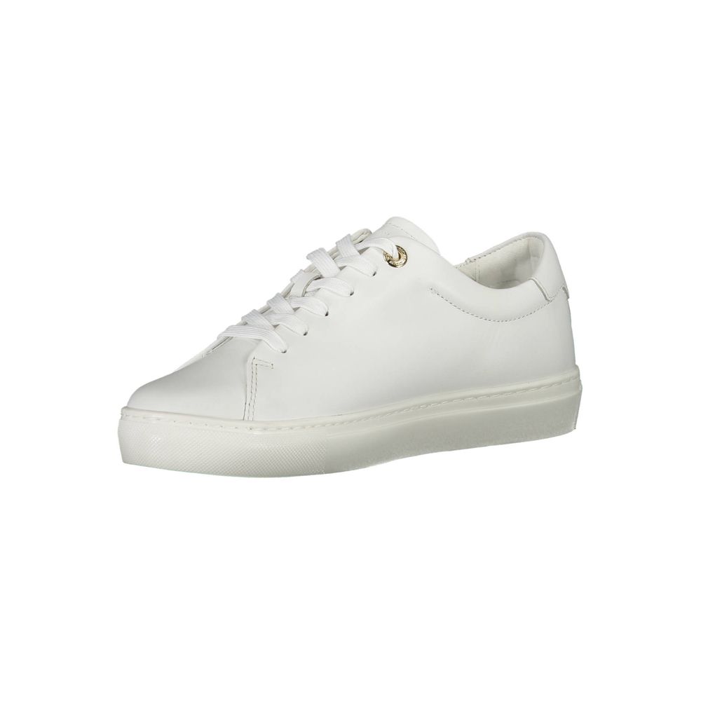 Tommy Hilfiger Sneaker aus weißem Stoff
