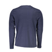 North Sails Blu Baumwoll-T-Shirt für Herren