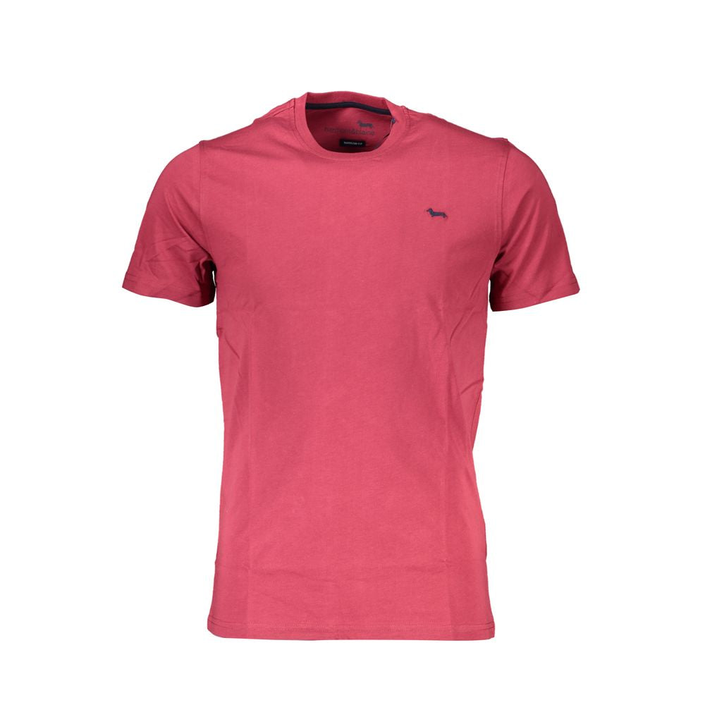 Harmont & Blaine Rosso Baumwoll-T-Shirt für Herren