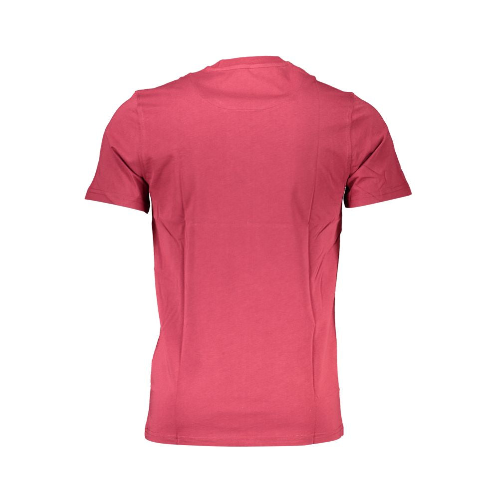 Harmont & Blaine Rosso Baumwoll-T-Shirt für Herren
