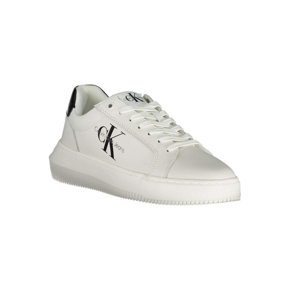 Calvin Klein Weiße Leder-Sneaker für Damen