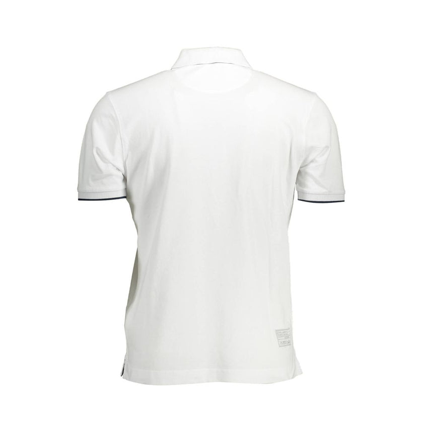 La Martina Weißes Poloshirt aus Baumwolle für Herren