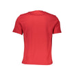 North Sails Rotes Baumwoll-T-Shirt für Herren