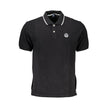 North Sails Schwarzes Herren-Poloshirt aus Baumwolle