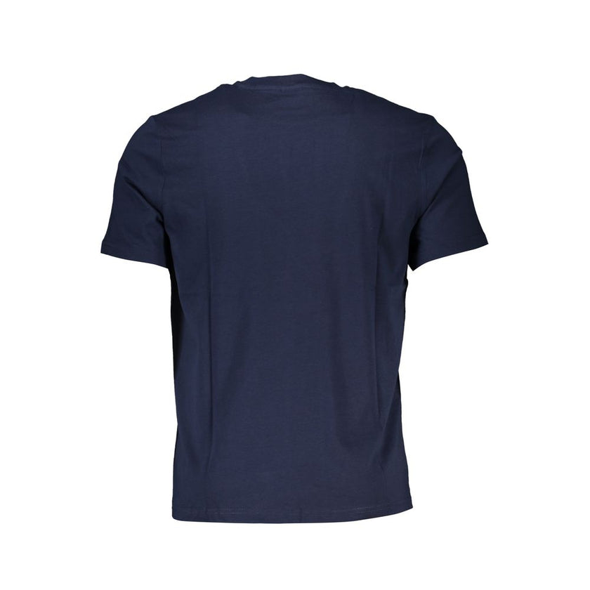 North Sails Blaues Baumwoll-T-Shirt für Herren