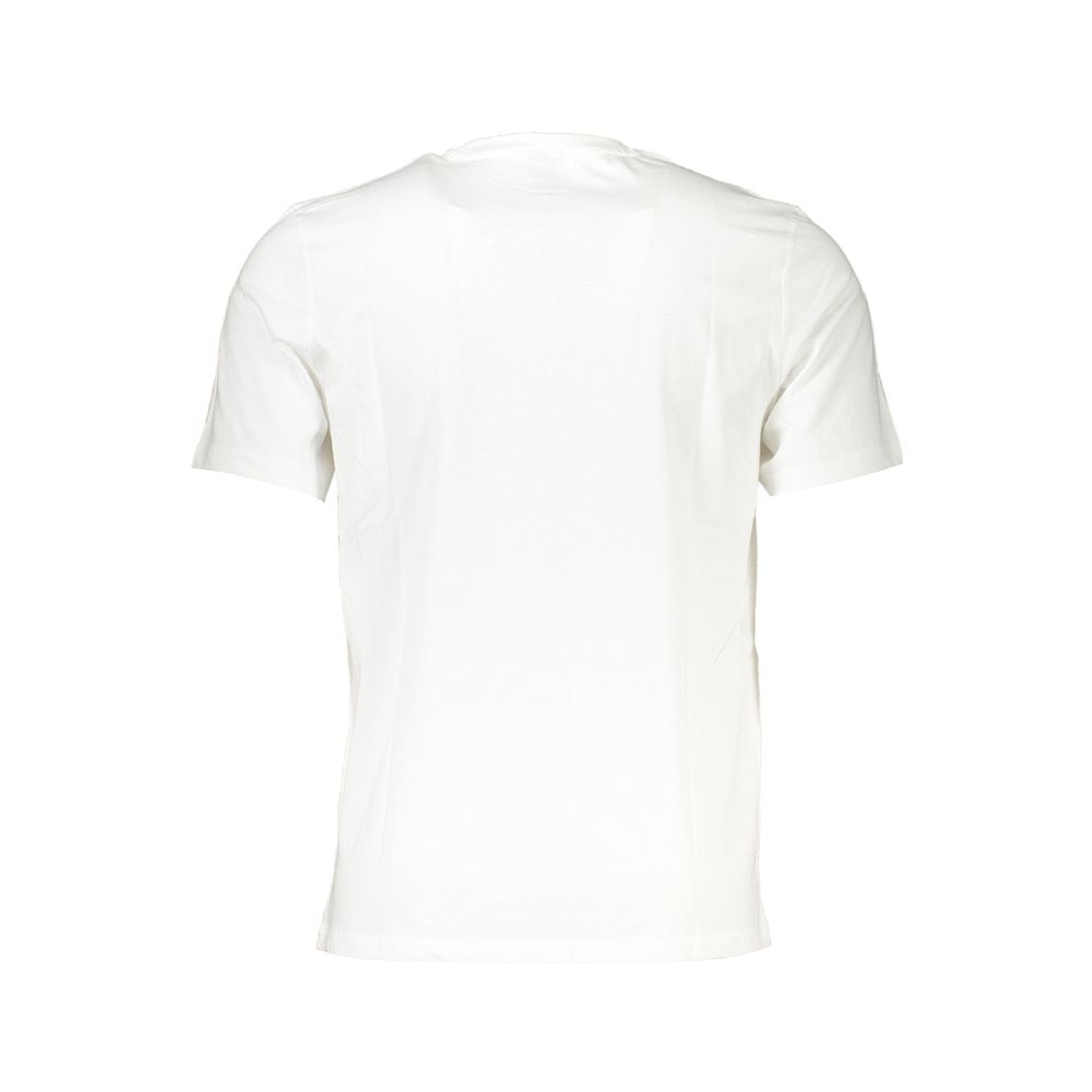 North Sails Bianco Baumwoll-T-Shirt für Herren