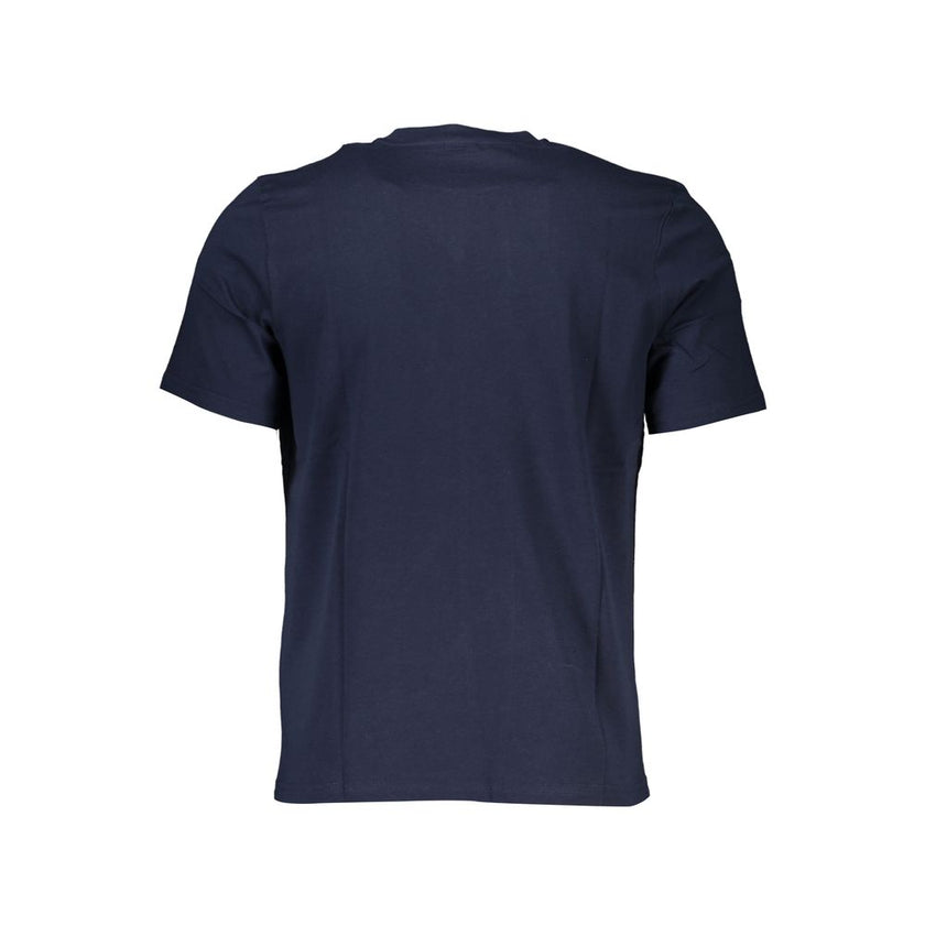 North Sails Blu Baumwoll-T-Shirt für Herren