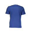 North Sails Blu Baumwoll-T-Shirt für Herren