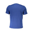 North Sails Blu Baumwoll-T-Shirt für Herren