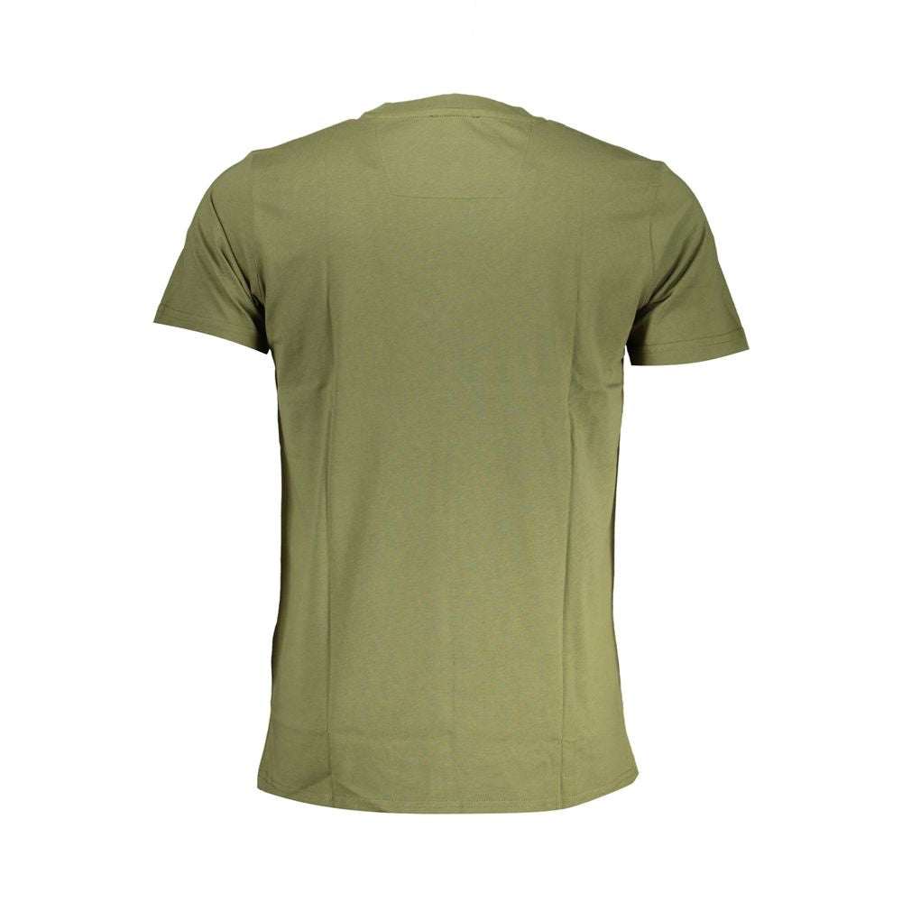 Cavalli Class Men's Green Cotton T-Shirt