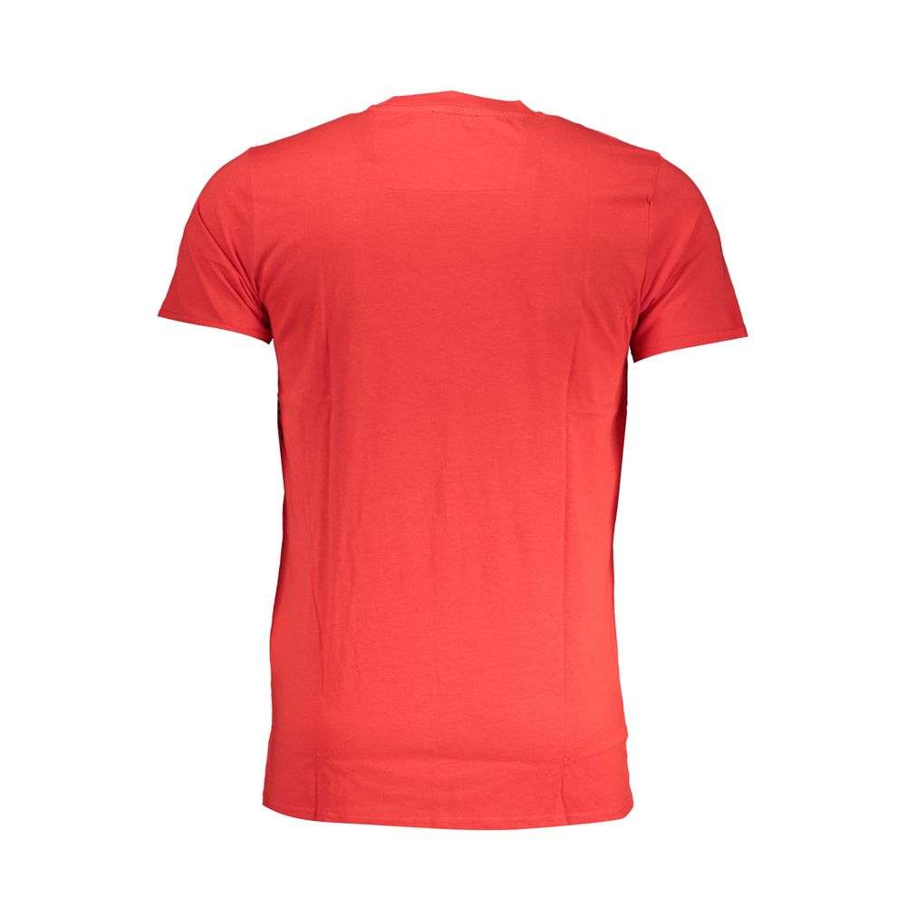 Cavalli Class Men's Red Cotton T-Shirt