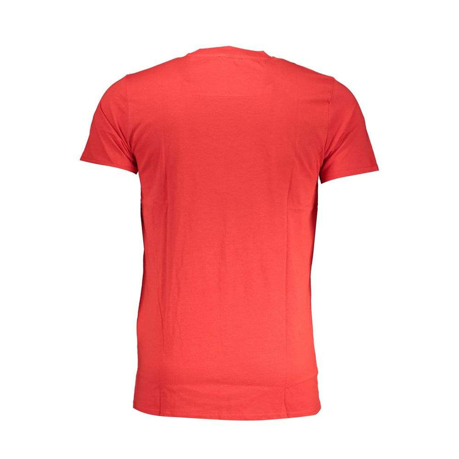 Cavalli Class Men's Red Cotton T-Shirt