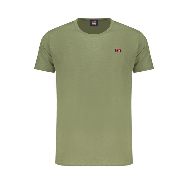 Norway 1963 Verde Baumwoll-T-Shirt für Herren