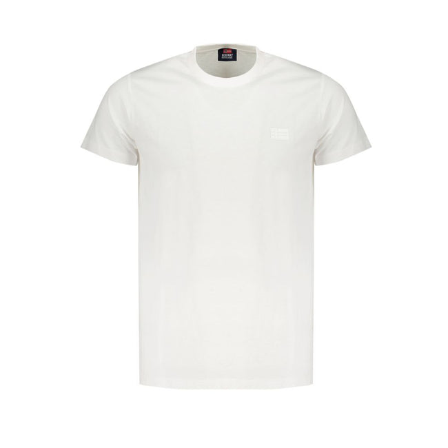 Norway 1963 Bianco Baumwoll-T-Shirt für Herren