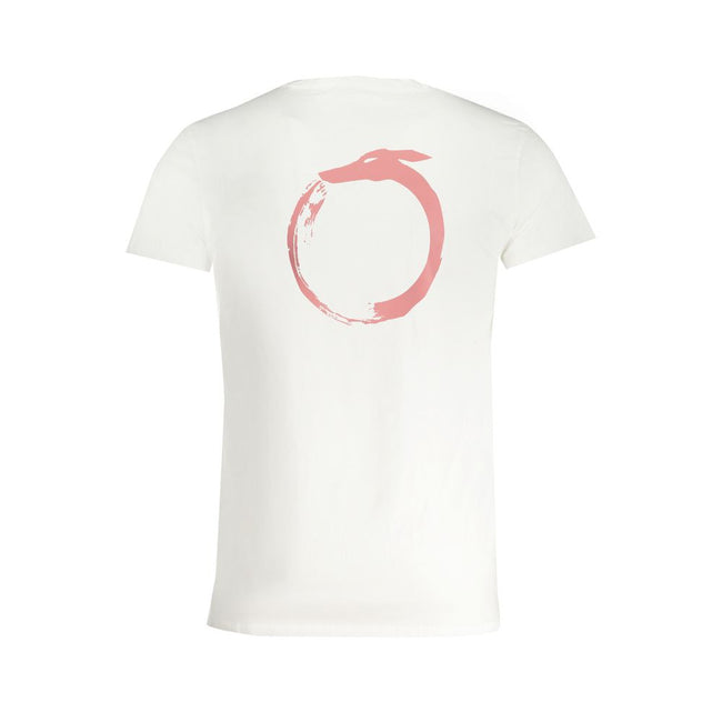 Trussardi Weißes Baumwoll-T-Shirt für Herren