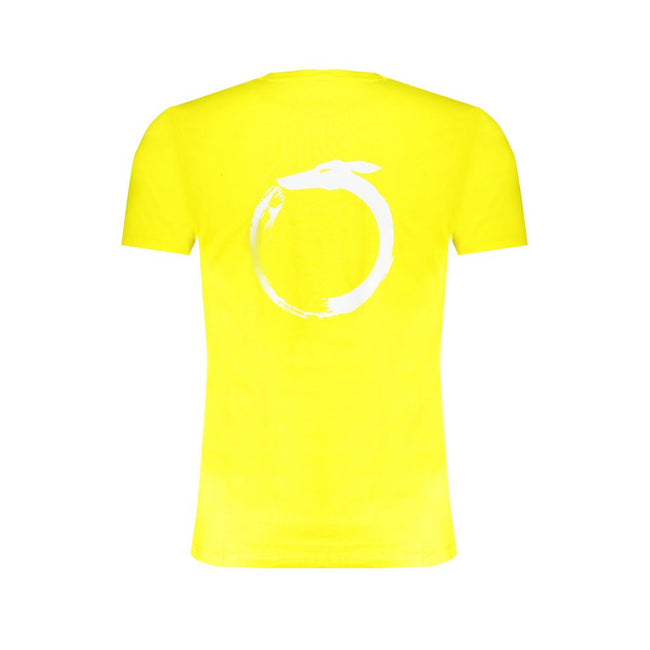 Trussardi T-Shirt aus gelber Baumwolle