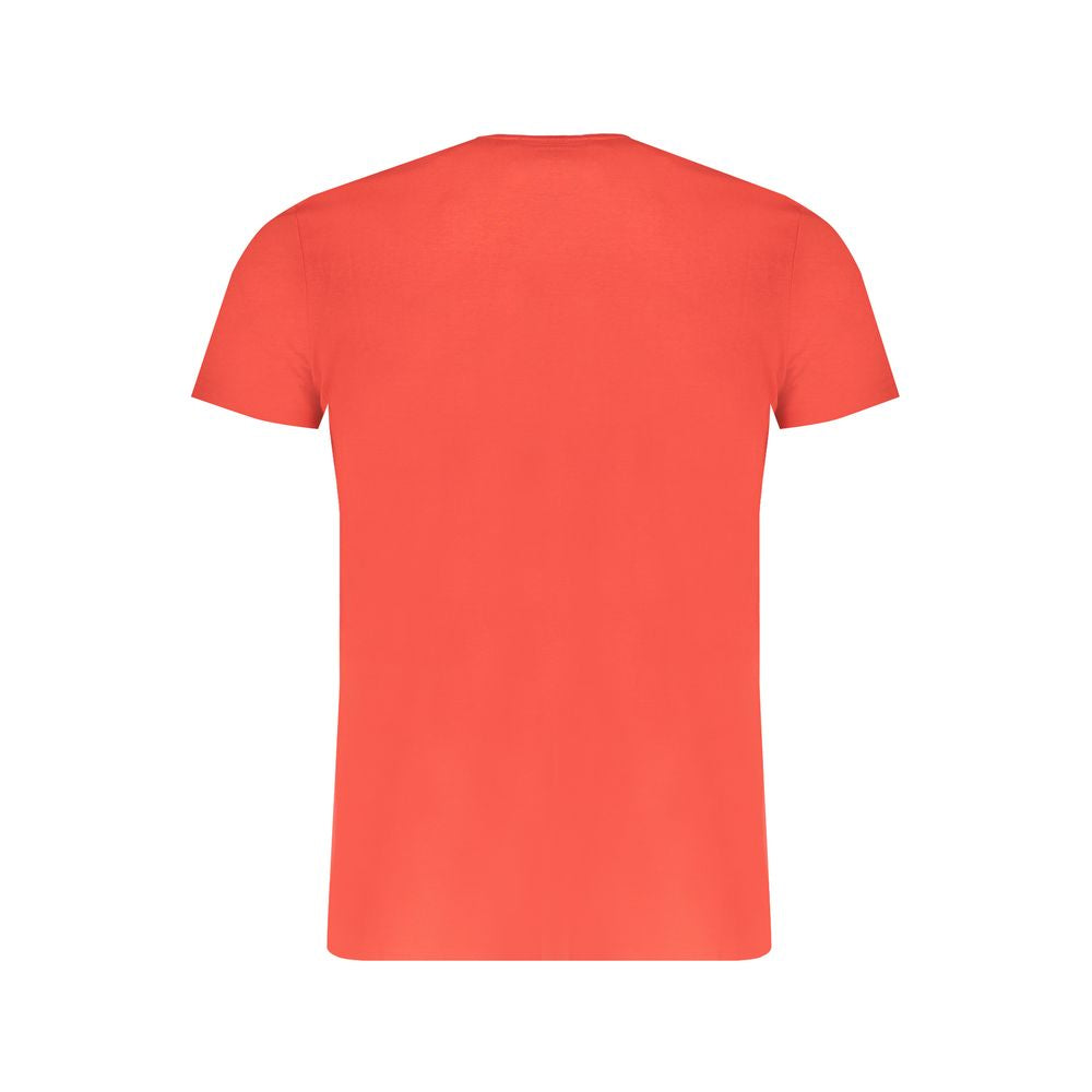 Trussardi Rosso Baumwoll-T-Shirt für Herren