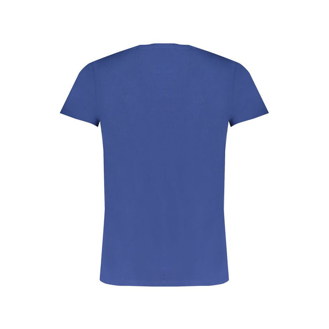 Trussardi Blaues Baumwoll-T-Shirt für Herren