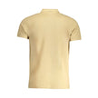 Cavalli Class Beigefarbenes Baumwoll-Poloshirt