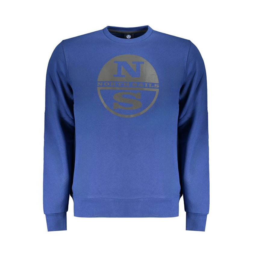 North Sails Blauer Baumwollpullover für Herren