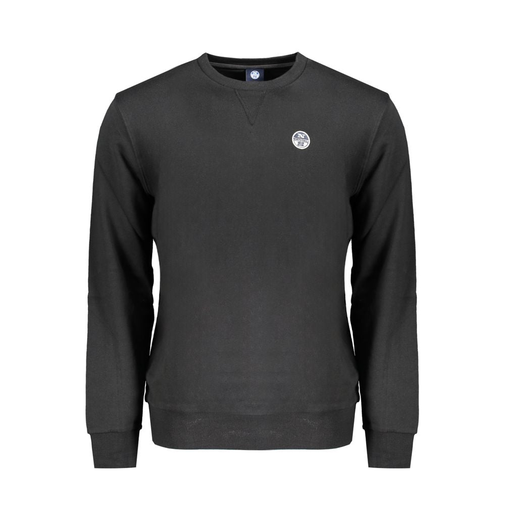 North Sails Schwarzer Baumwoll-Sweatshirt