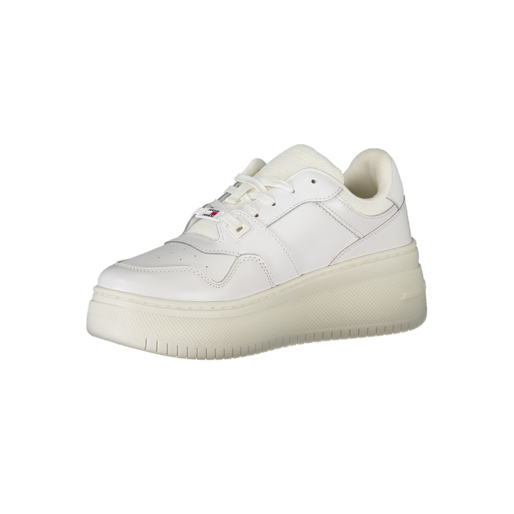 Tommy Hilfiger Sneaker aus weißem Stoff