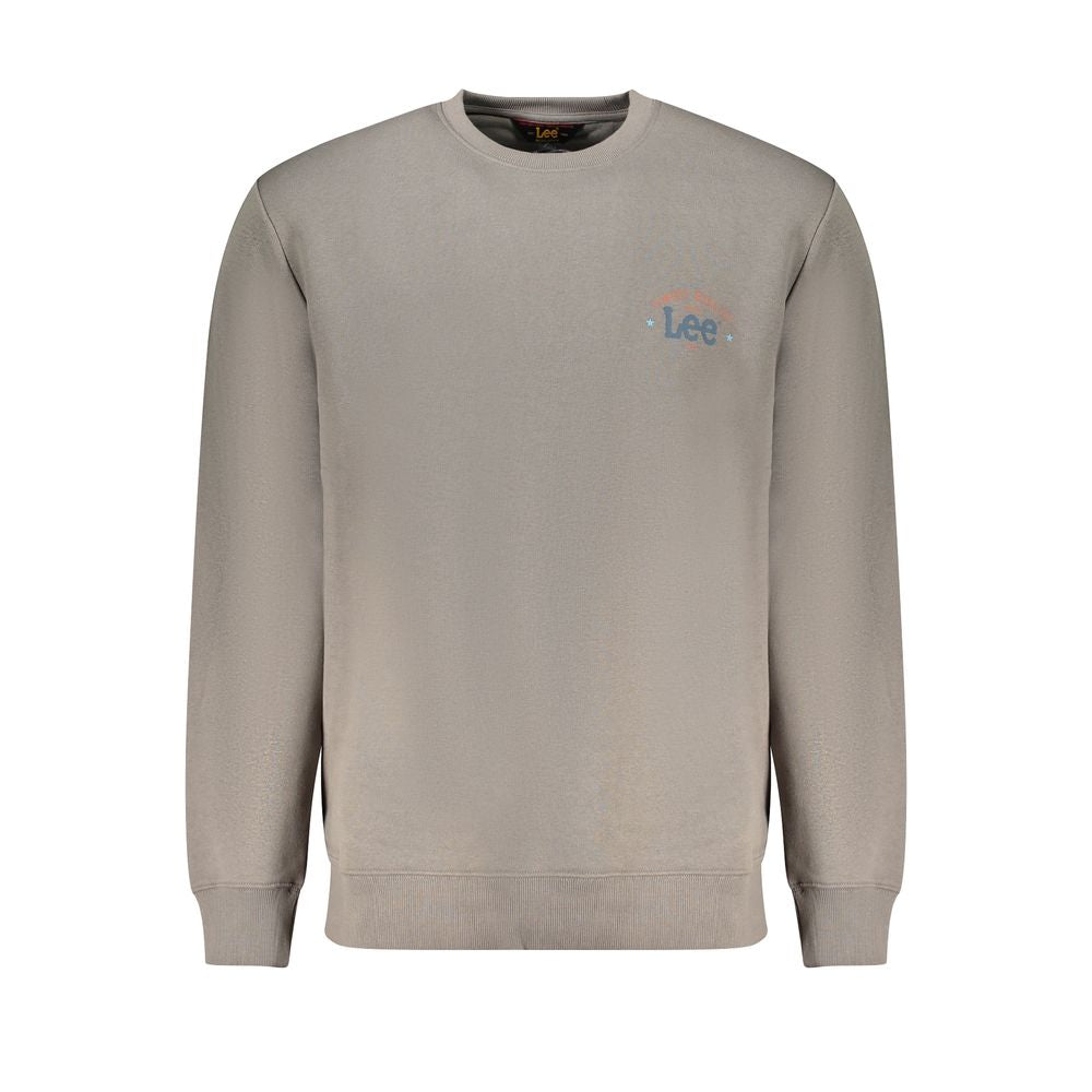 Lee Grigio Baumwoll-Sweatshirt für Herren