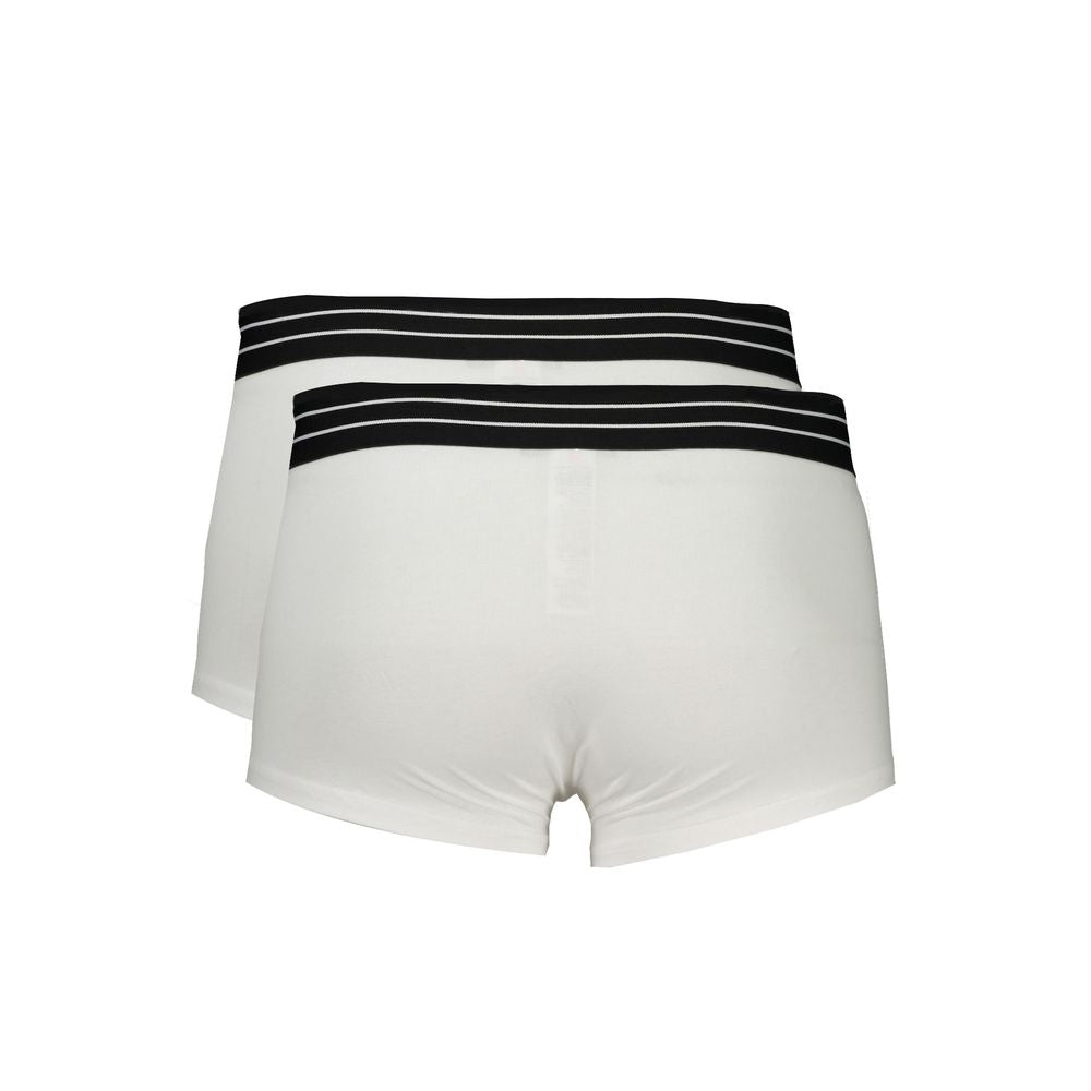 Cavalli Class Cotton Underwear in White