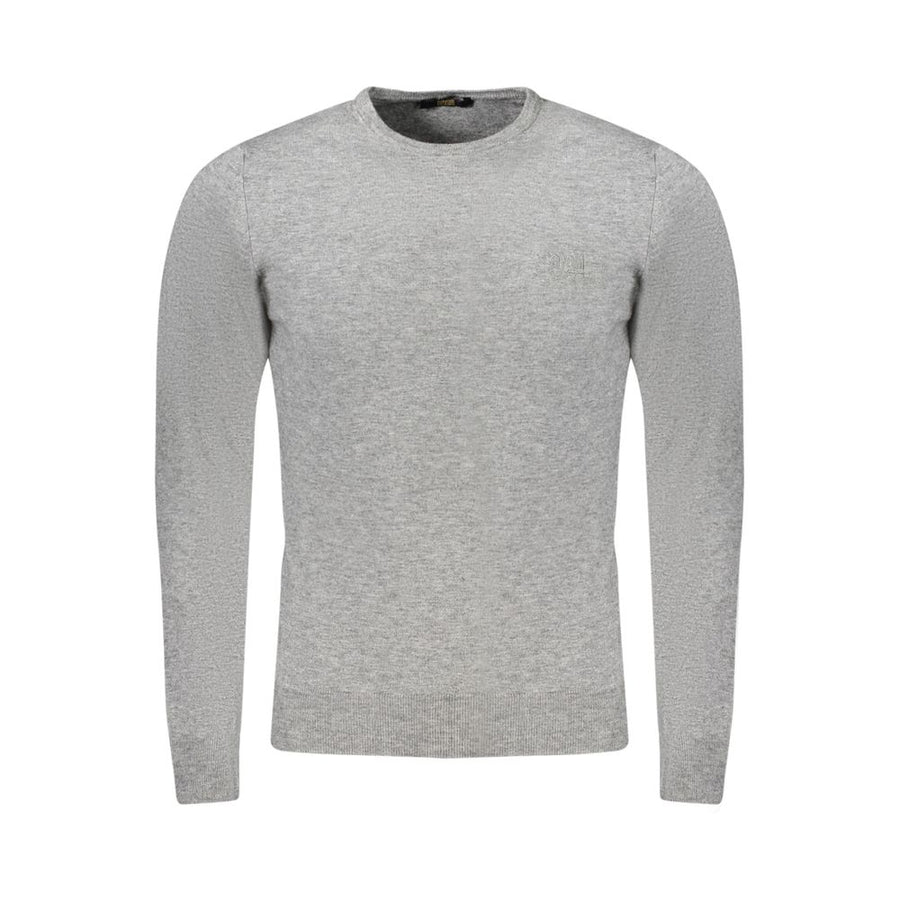 Cavalli Class Grigio Viscose Herrenpullover