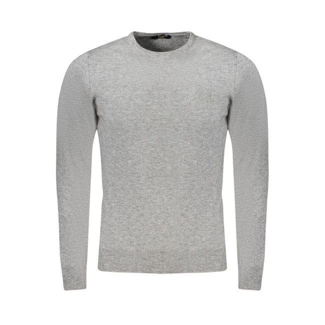Cavalli Class Grigio Viscose Herrenpullover