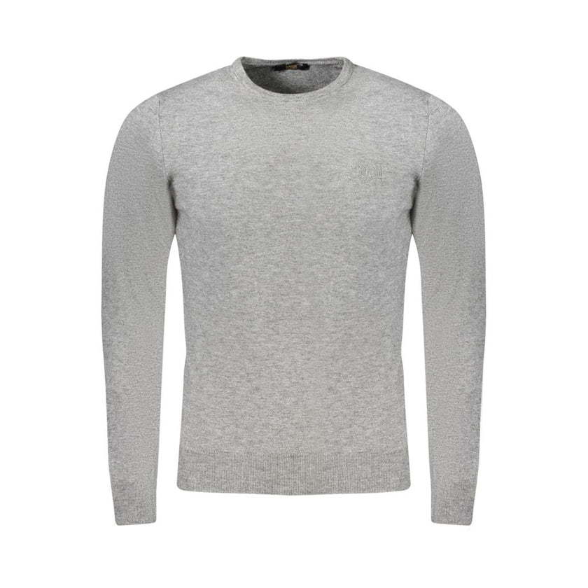 Cavalli Class Grigio Viscose Herrenpullover