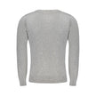Cavalli Class Grigio Viscose Herrenpullover