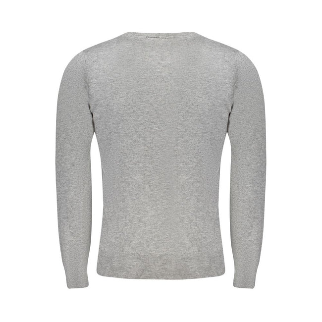 Cavalli Class Grigio Viscose Herrenpullover