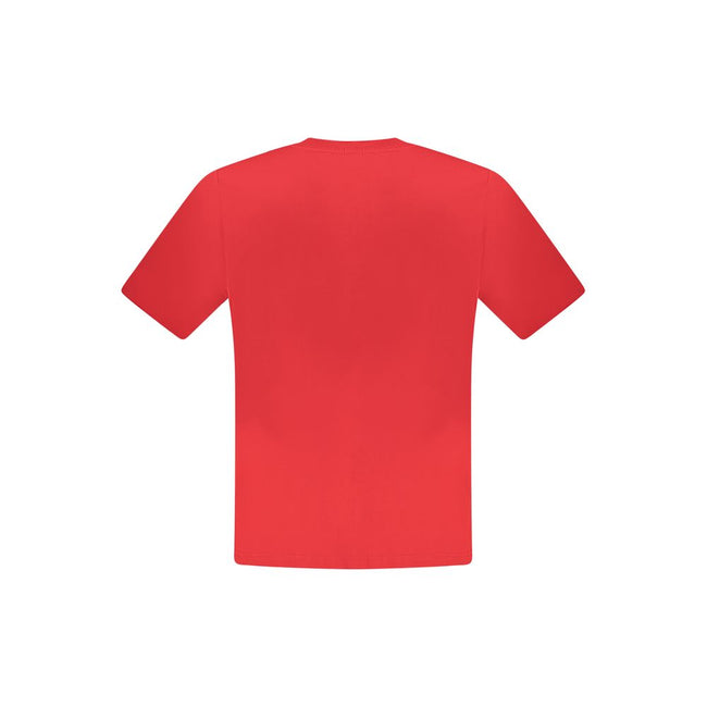 North Sails Rosso Baumwoll-T-Shirt für Herren
