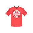 North Sails Baumwoll-T-Shirt in Rot