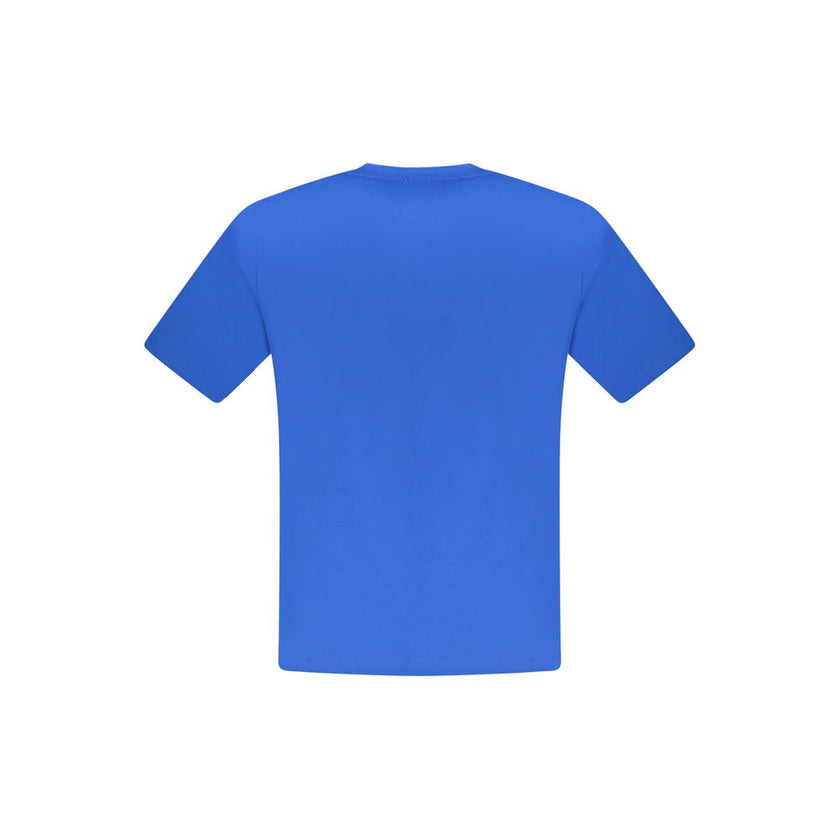North Sails Blaues Baumwoll-T-Shirt für Herren