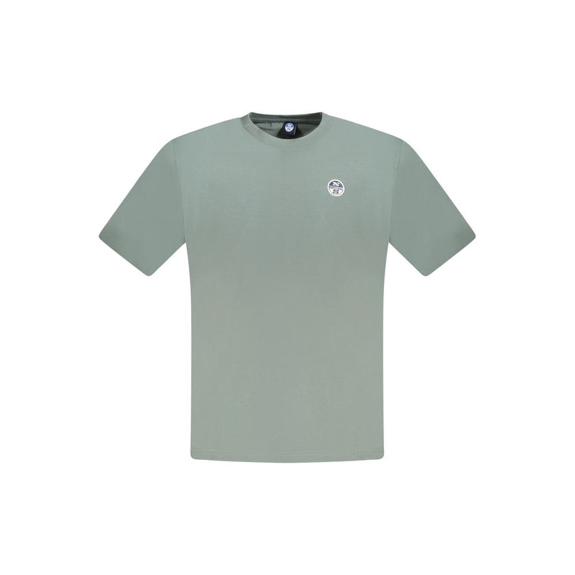 North Sails Verde Baumwoll-T-Shirt für Herren