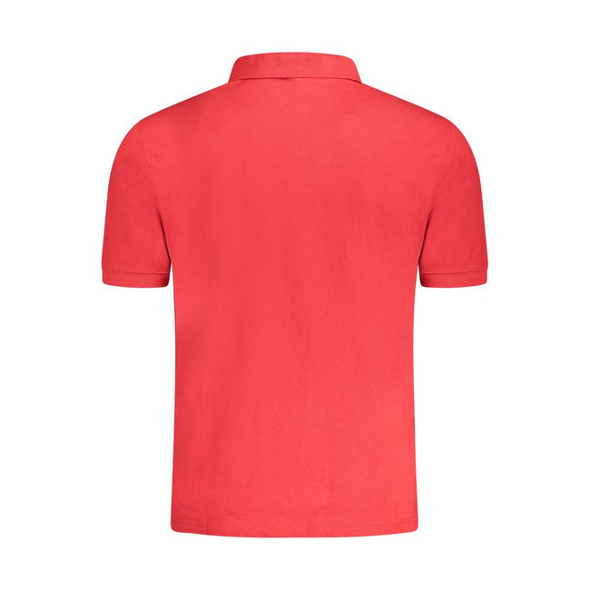 North Sails Rotes Baumwoll-Poloshirt für Herren