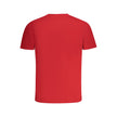 North Sails Rosso Baumwoll-T-Shirt für Herren