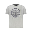 North Sails Grigio Baumwoll-T-Shirt für Herren